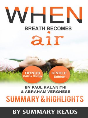 cover image of When Breath Becomes Air
